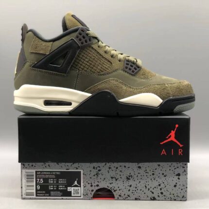 Air Jordan 4 SE Craft “Medium Olive” Olive Green