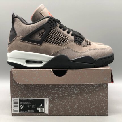 OG version Air Jordan 4 Retro "Taupe Haze" black brown mocha