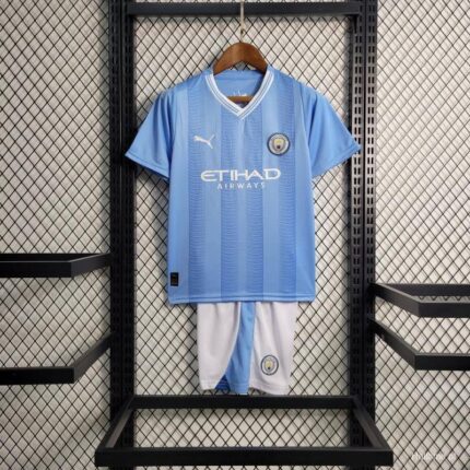 Manchester City Home Kids Kit 2023/2024