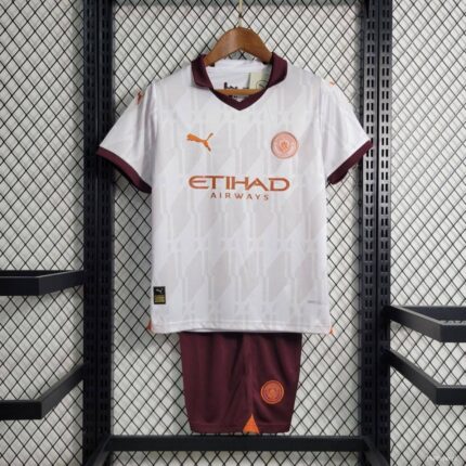 Manchester City Away Kids Kit 2023/2024