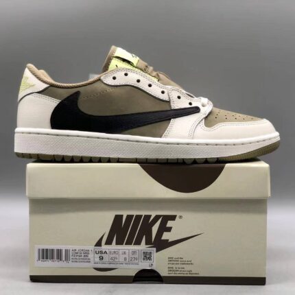 Travis Scott x Air Jordan 1 Low Golf “Olive