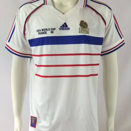 98 France Away White S~XXL