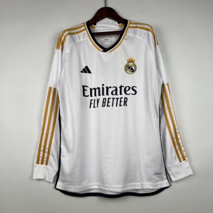 23/24 Long Sleeve Real Madrid Home S-XXL