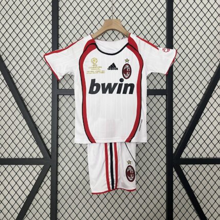 kids AC Milan 06/07 Champions League away size: 16-28
