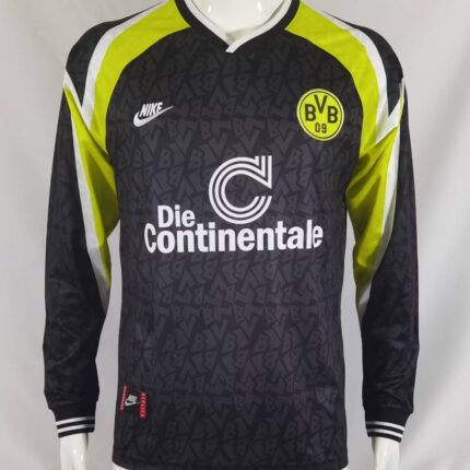 95/ 96 Dortmund away black long-sleeved S~XXL