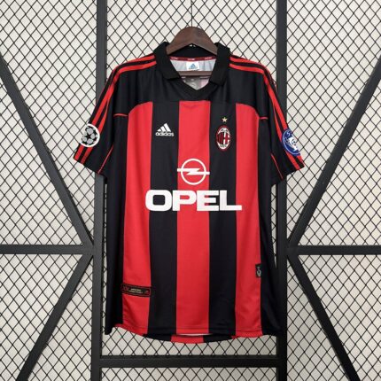 Retro AC Milan 00/01 Home S-XXL