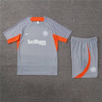 23-24 short sleeve Inter gray with orange