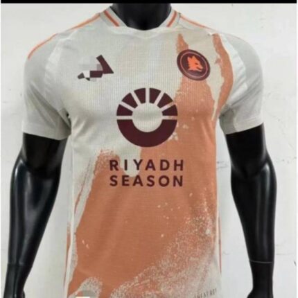 Roma away player version jersey 2024/25