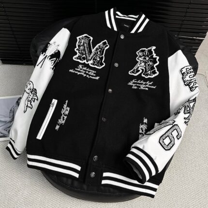 AMIRI Cupid💘baseball jacket