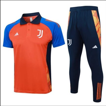 JUVENTUS POLO 2024 2025 ORANGETRACKSUIT