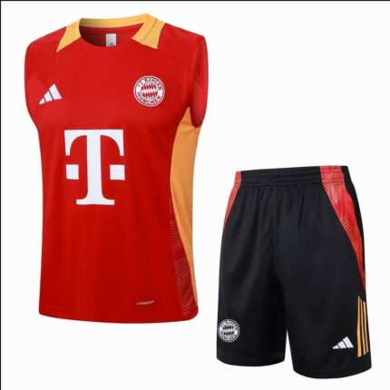 TANK TOP SHORT BAYERN MUNICH2024 2025 LIGHT RED