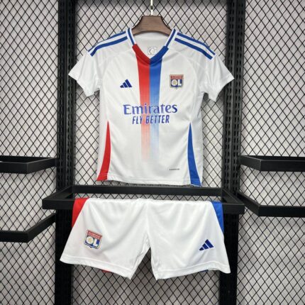 Olympique Lyonnais 2024/25 Home Kids Kit