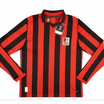 AC Milan 2024-25 125° anniversario maglia a maniche lunghe edizione limitata