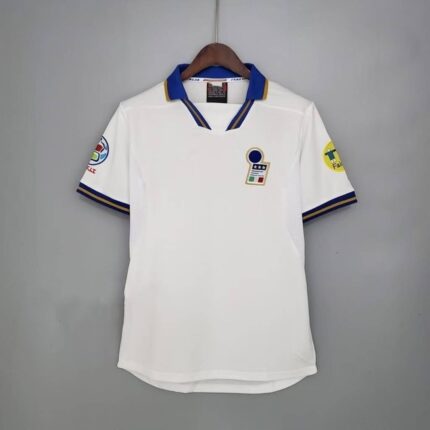 Retro 1996 Italy Soccer Jersey Away