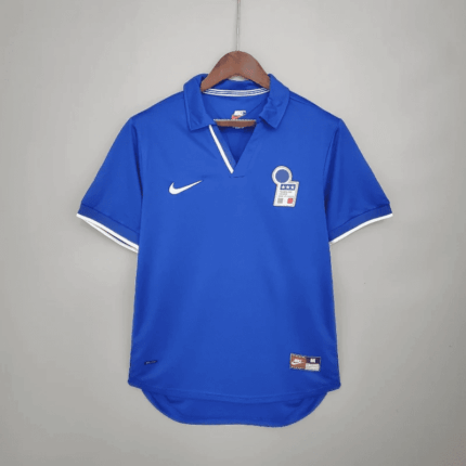 Retro 1998 Italy Soccer Jersey Home