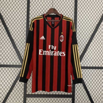 Retro long sleeve AC13/14 Milan home S-XXL