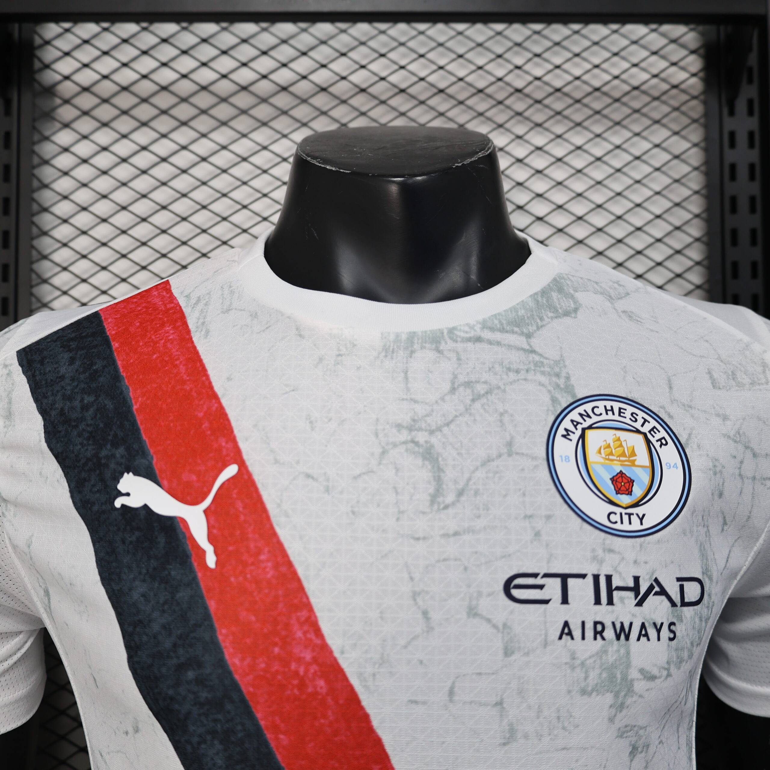 Maglia Manchester City 25/26 Away Player Edition, taglie S-XXL