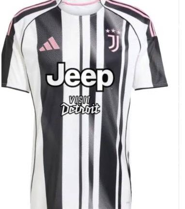 25/26 Juventus Home Jeep S-4XL