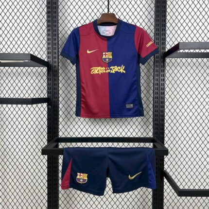 Barcelona 2024/25 Travis Scott Edition Kids Kit