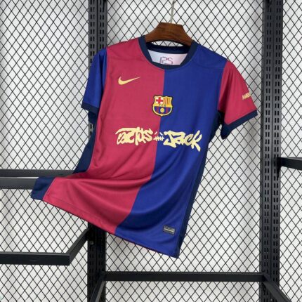 Barcelona 2024/25 Travis Scott Edition Jersey