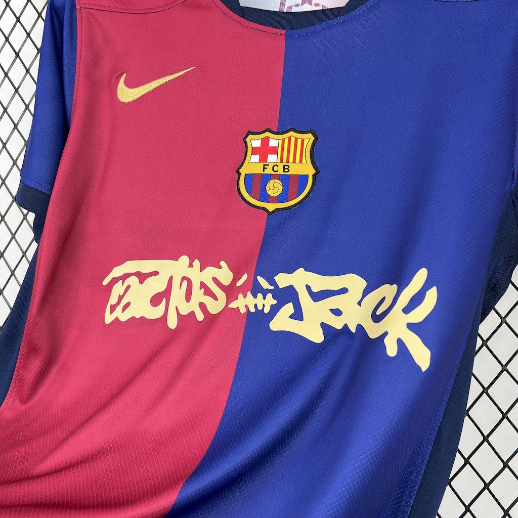 Barcelona 2024/25 Travis Scott Edition Jersey - Image 5