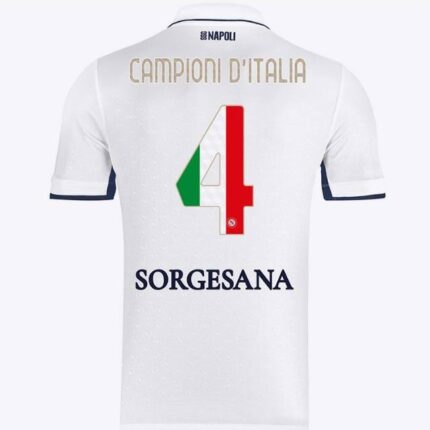 Napoli Campioni d'Italia Away Match Shirt 2024/2025