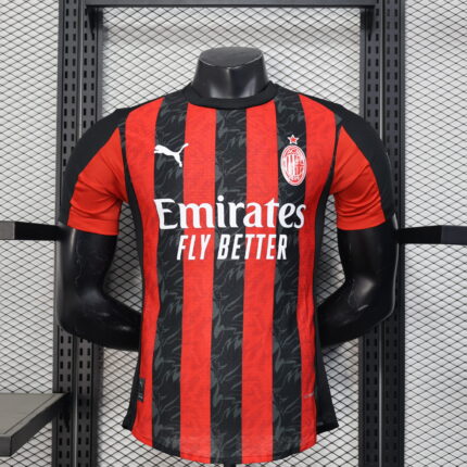 AC Milan 2025/26 Home Jersey Player