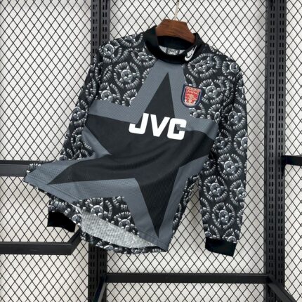 Arsenal 1994/95 Black goalkeeper Long Sleeve Retro Jersey
