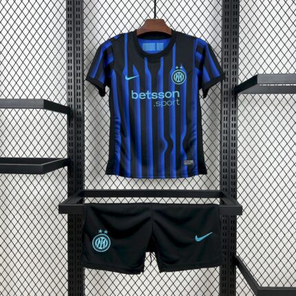 Inter Milan 2025/26 Home Kids Kit
