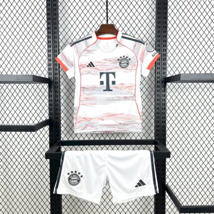 Bayern Munich 2025/26 Away Kids Kit