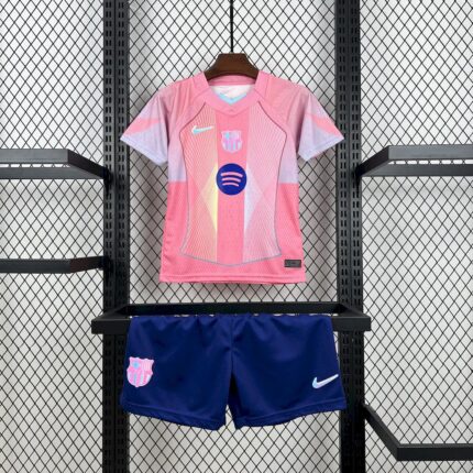 Barcelona 2025/26 pink special edition Kids Kit