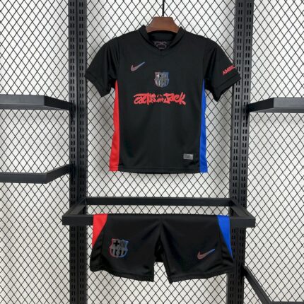 Barcelona 2024/25 Away Travis Scott Edition Kids Kit