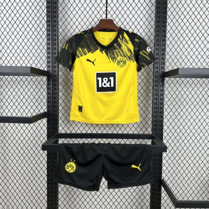 Borussia Dortmund 2025/26 Home Kids Kit