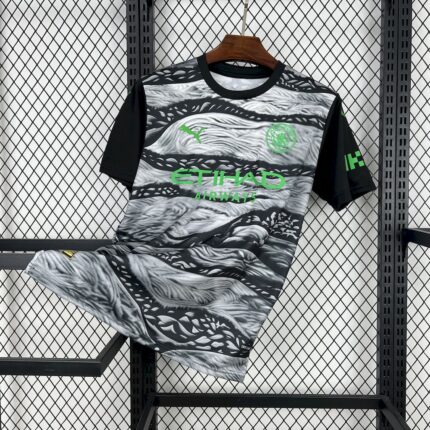 Manchester City 2025/26 Black and gray concept version Jersey S-XXL