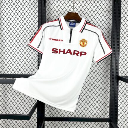 Manchester United 1998/99 White Retro Jersey