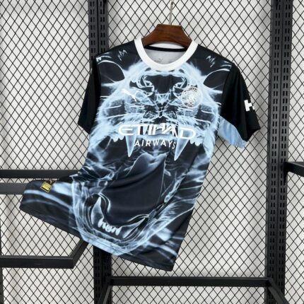 Manchester City 2025/26 Black and blue concept version Jersey S-XXL
