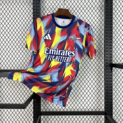 Arsenal 2025/26 Colorful pre-match training Jersey