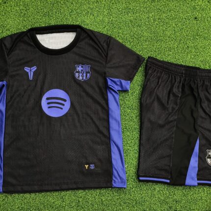 25-26 Kid Barcelona X Kobe Away Kit