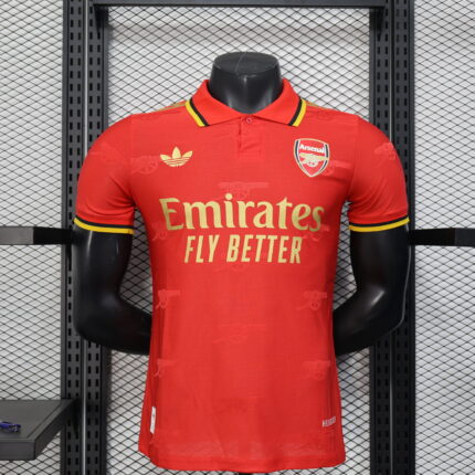 25-26 Arsenal Red Special Edition Kit Player Version