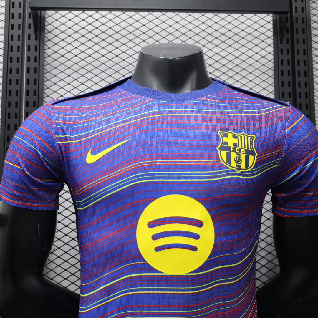 25-26 Barcelona Pre-Match Kit Player Version - Image 2