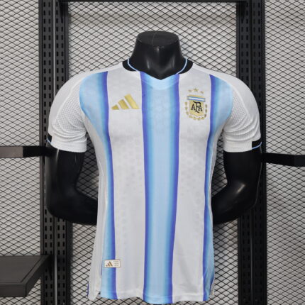 2025 Argentina Home World Cup Kit Player Version