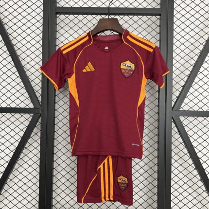 25-26 Roma Home Kids Kit Football