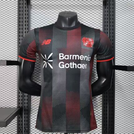 25-26 Bayer 04 Leverkusen Home Kit Player Version